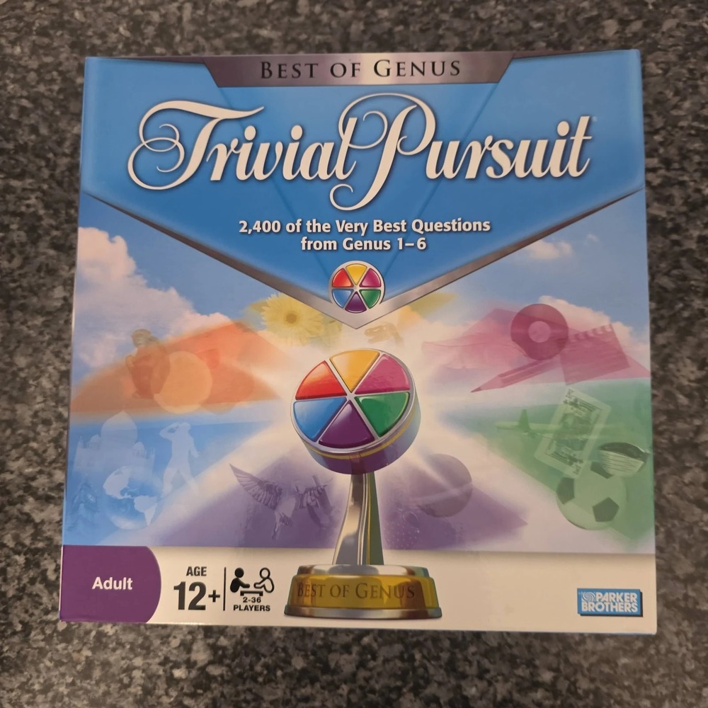Trivial Pursuit Best Of Genus Game